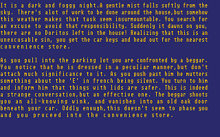 Grampa Howard Mysteries  Adventure I - A Journey in the Past atari screenshot